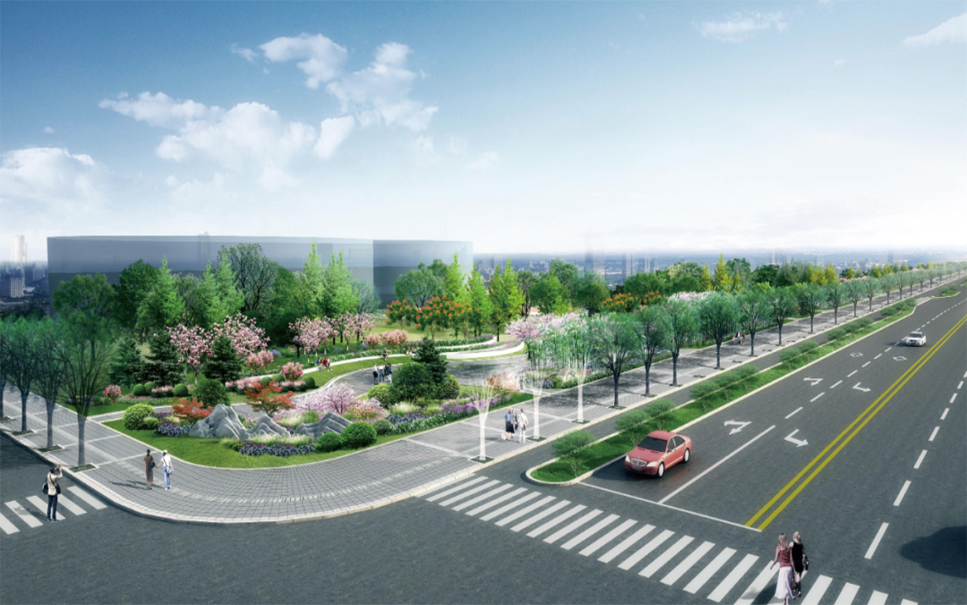 鄠邑区城区主要道路及环境景观提升华体会官方网页版-华体会(中国)